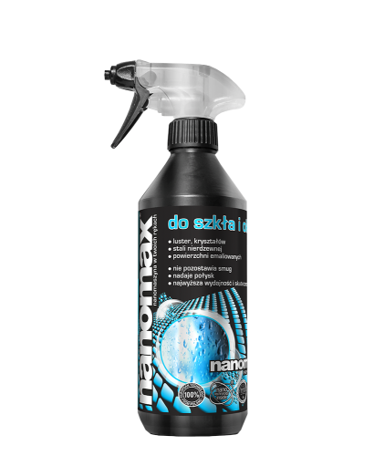 Nanomax do szkła i okien 0,5l spray