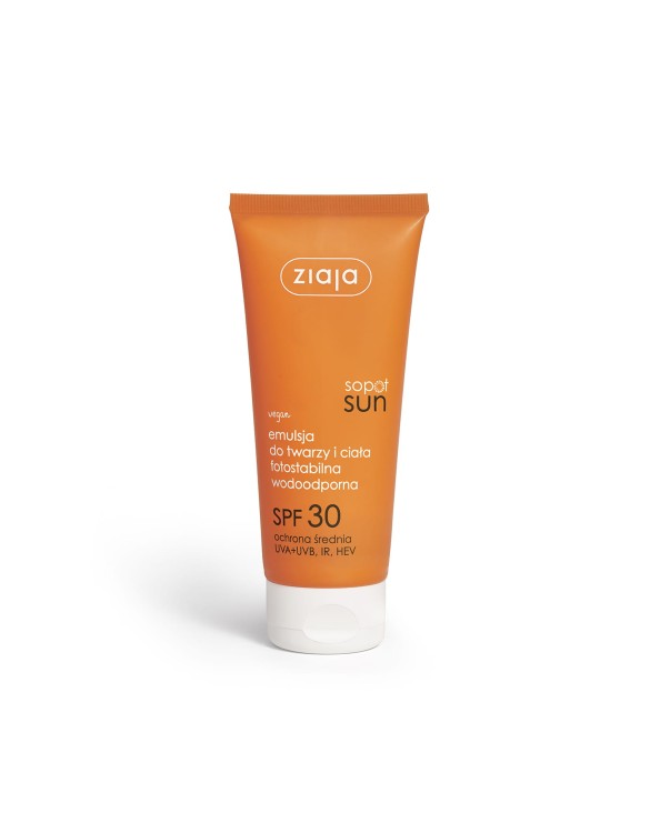 emulsja do twarzy i ciała Ziaja Sopt Sun SPF30