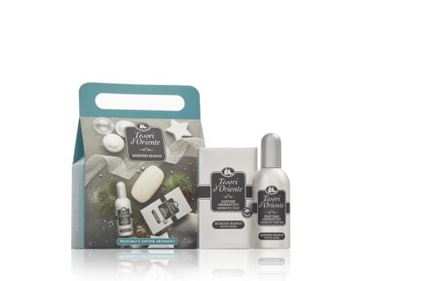 Tesori zestaw perfum 100ml + mydło 125g Muschio Bianco