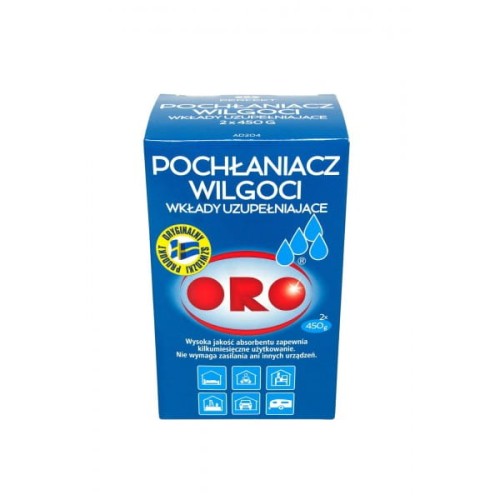 Pochłaniacz wilgoci wkłady uzupełniające 2x450g