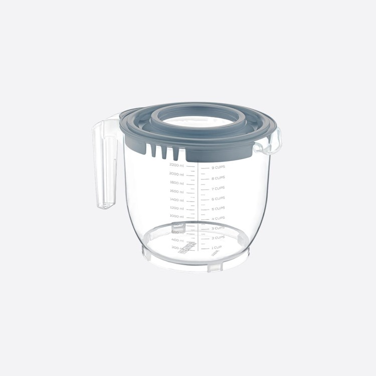 Pojemnik do miksowania 2200 ml z pokrywą niebieską