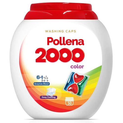 Pollena 2000 Kapsułki do prania 50szt. Kolor
