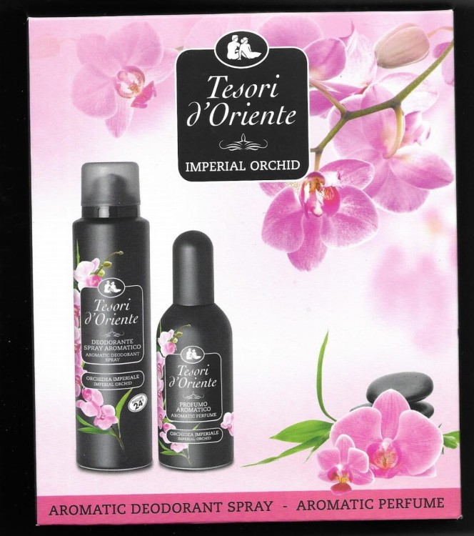 Tesori d'Oriente China Orchid: perfum 100ml + dezodorant 150ml