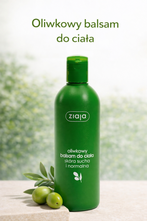 Balsam do ciała oliwkowy 300ml Ziaja w oliwkowym gaju