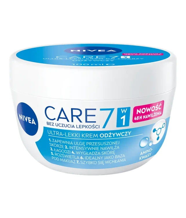 Nivea Care 7 ultralekki krem odżywczy 100ml