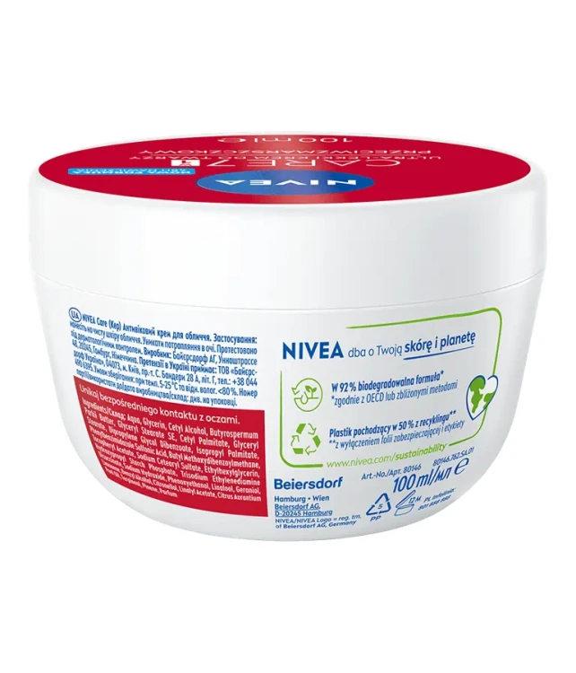 Nivea Care 7 ultralekki krem przeciwzmarszczkowy 100ml