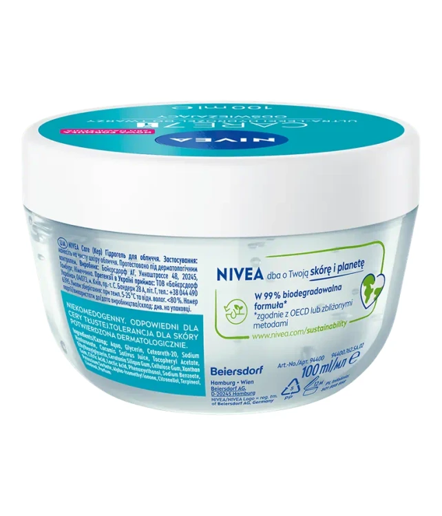Nivea Care 7 ultralekki hydrożel odświeżający 100ml