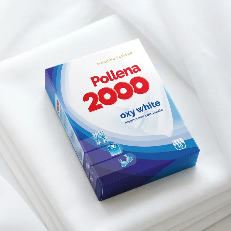 Pollena 2000 proszek do prania  firan i białych tkanin 600g