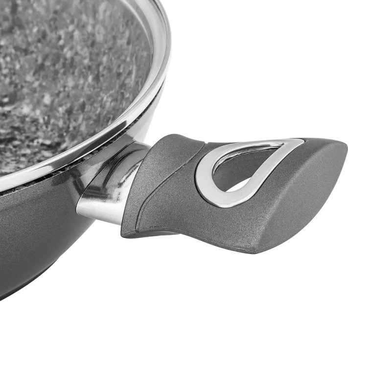Valdinox Grand Rondel na indukcję aluminiowy z pokrywką 2,6 l uchwyt