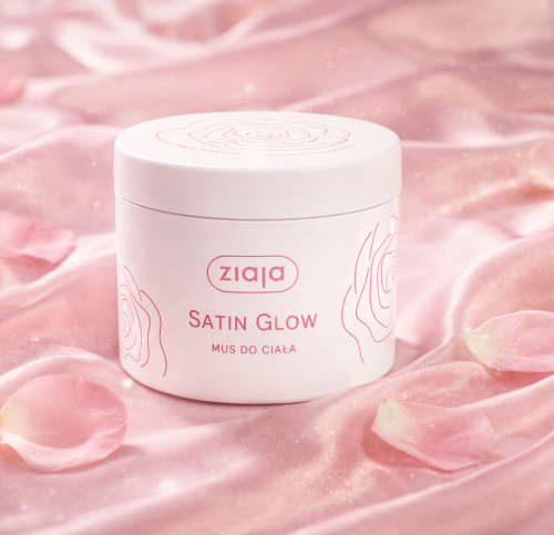 Ziaja Satin Glow mus do ciała 350ml Satynowe Marzenie