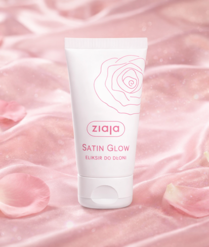 Ziaja Satin Glow eliksir do dłoni 50ml satynowe marzenie