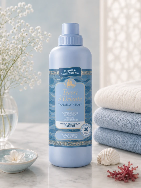 Tesori d'Oriente Thalasso Therapy 760ml płyn do płukania subtelna aranżacja