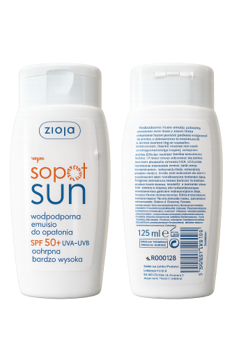 Ziaja Sopot Sun wodoodporna emulsja do opalania SPF50