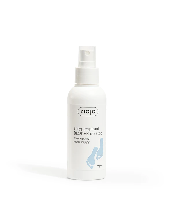 Ziaja Antyperspirant Bloker do Stóp – przeciwpotny i neutralizujący zapach 100 ml