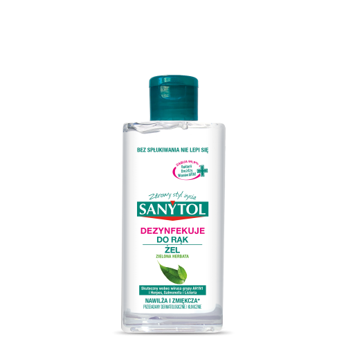 Sanytol Żel dezynfekujący do rąk Zielona Herbata 75 ml