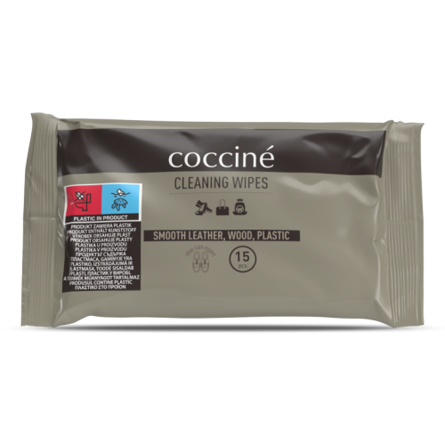 Chusteczki do czyszczenia skóry – 15 szt. COCCINE CLEANING WIPES