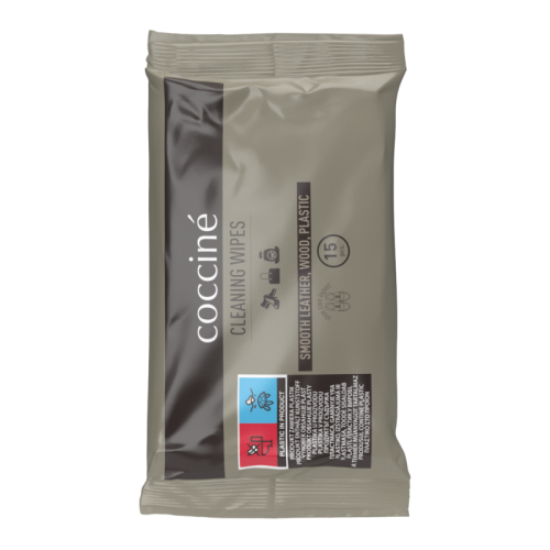 Chusteczki do czyszczenia skóry – 15 szt. COCCINE CLEANING WIPES