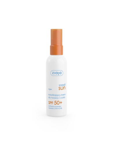 Nawilżający krem do twarzy i ciała SPF 50+ UVA + UVB 90 ml