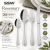 Sztućce 24 elementy Rosemary 912038 – SSW grafika szczegółowa