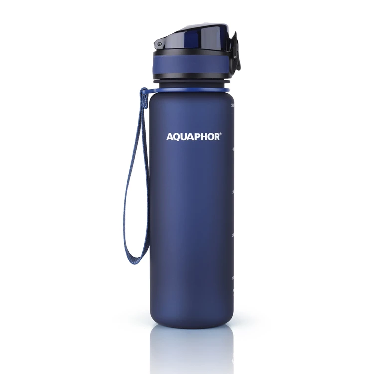 Butelka filtrująca Aquaphor City 0,5 l – granatowa