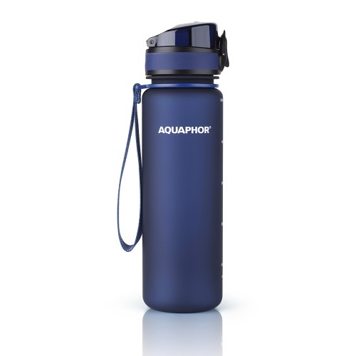 Butelka filtrująca Aquaphor City 0,5 l – niebieska