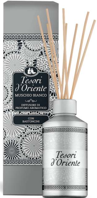 Tesori d'oriente patyczki zapachowe Muschio Bianco 200ml