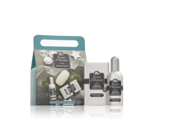 Tesori zestaw perfum 100ml + mydło 125g Muschio Bianco