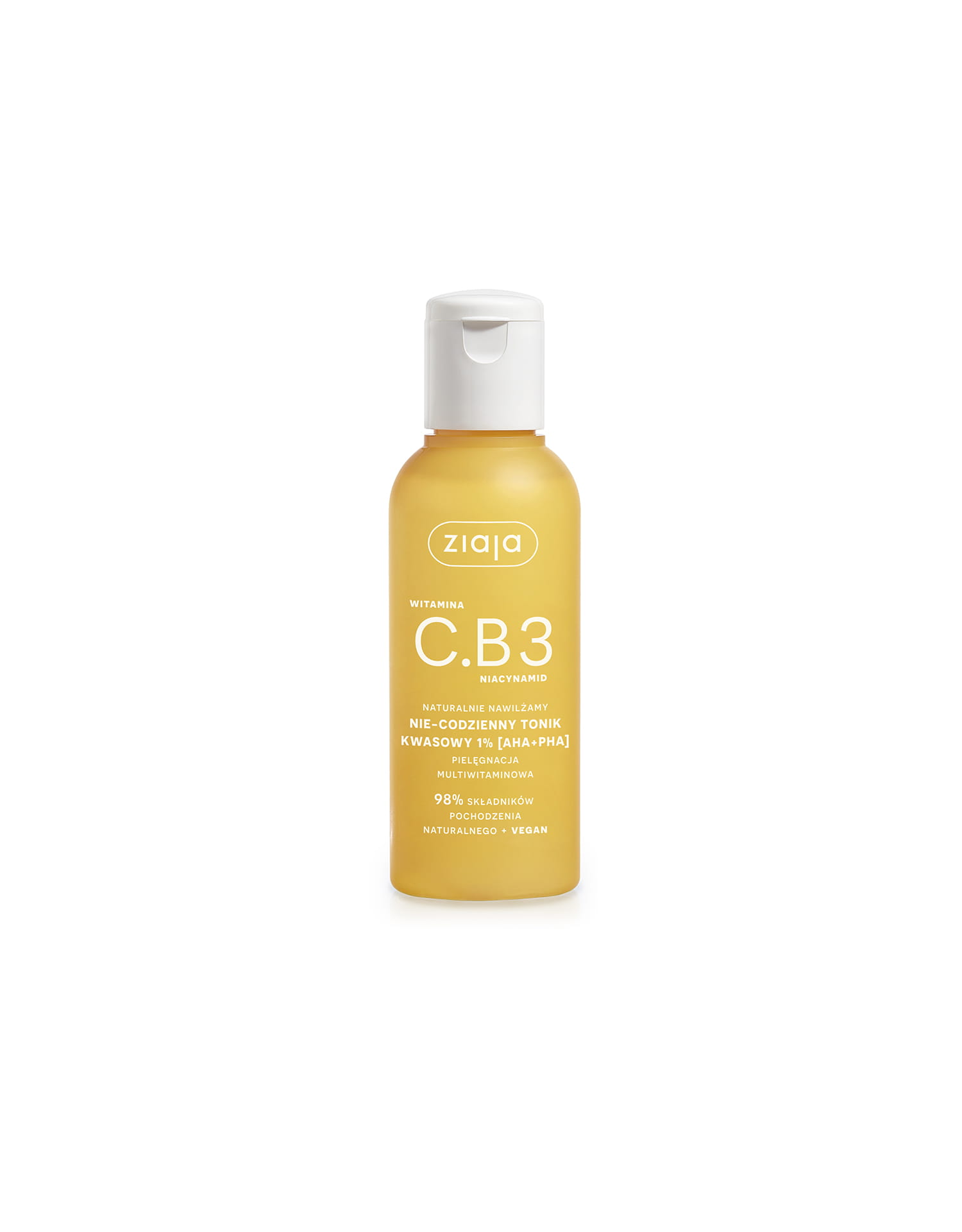 Witamina C.B3 nie-codzienny tonik kwasowy 1% {AHA+PHA} 120ml
