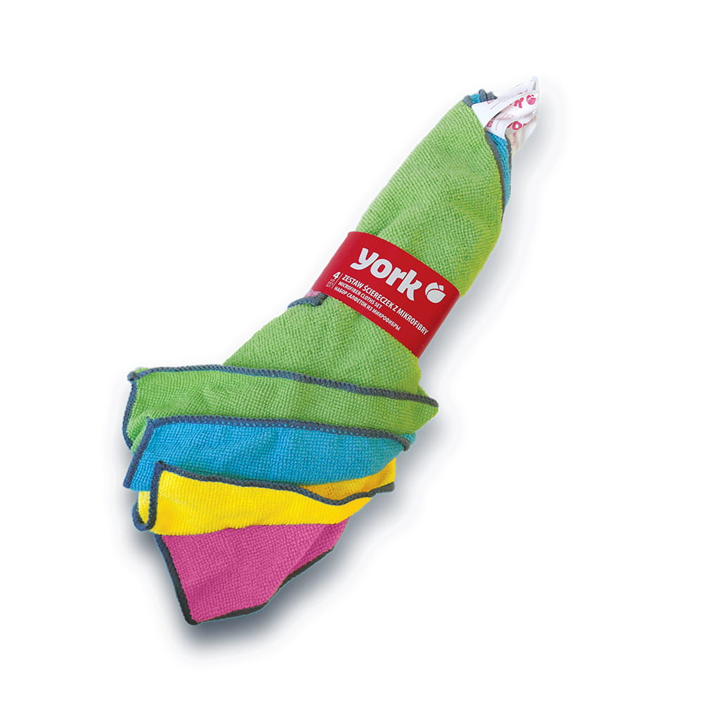 Zestaw ścierek z mikrofibry 4 sztuki York