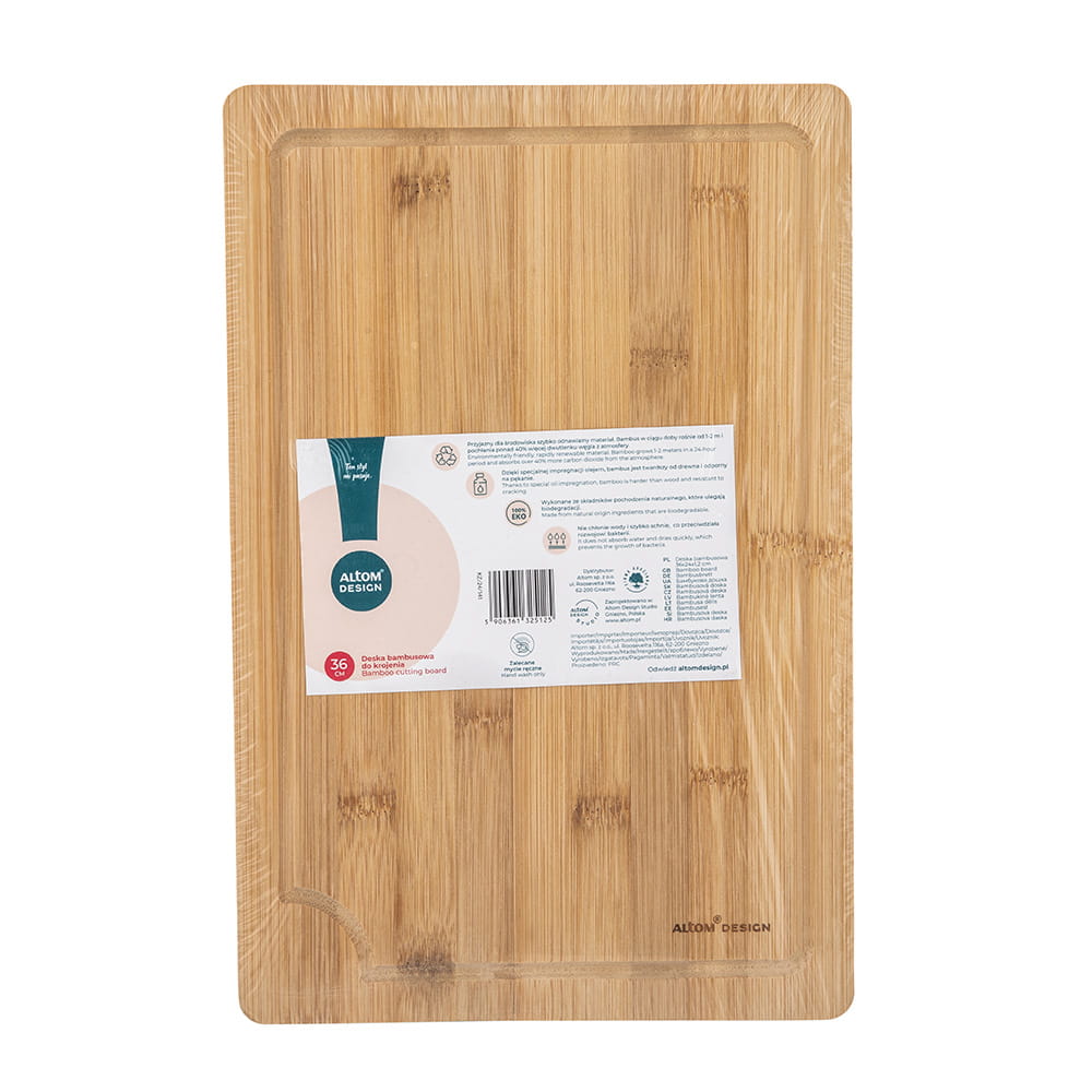 Organic deska bambusowa 36X24X1,2cm