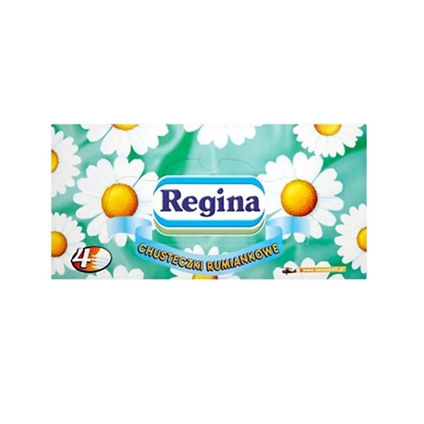 Chusteczki kosmetyczne Regina 4 warstwowe rumiankowe 96 sztuk
