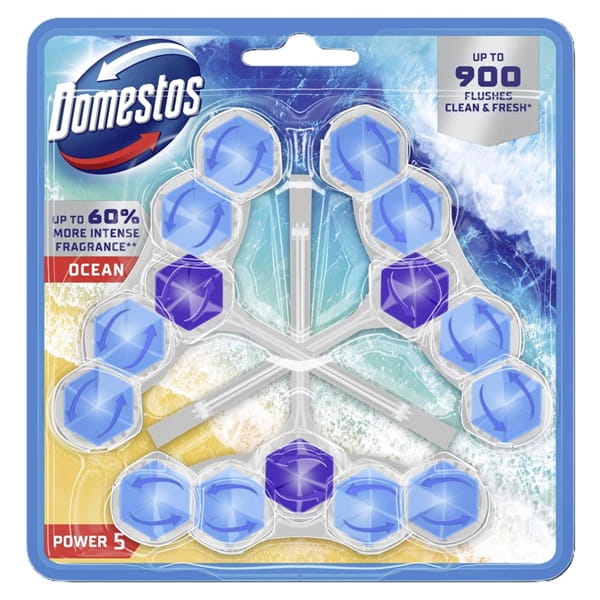 Domestos kostki WC 3x55G ocean