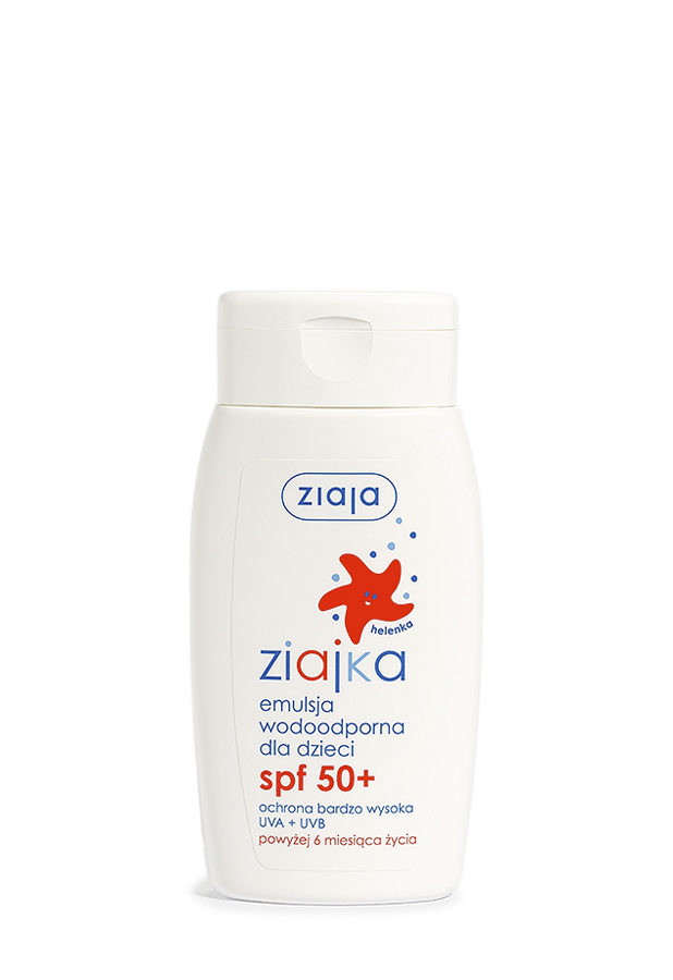 Ziajka emulsja wodoodporna dla dzieci SPF50+