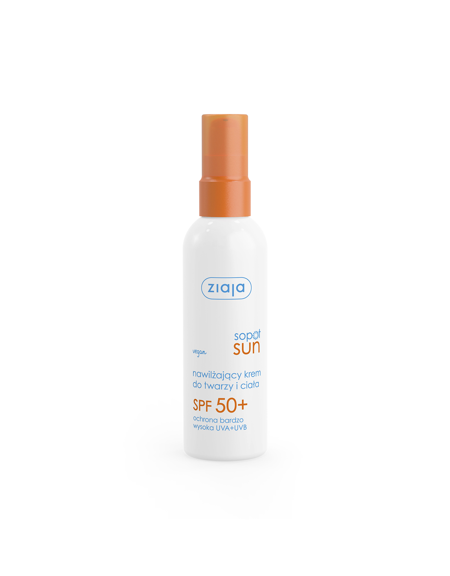 Nawilżający krem do twarzy i ciała SPF 50+ UVA + UVB 90 ml